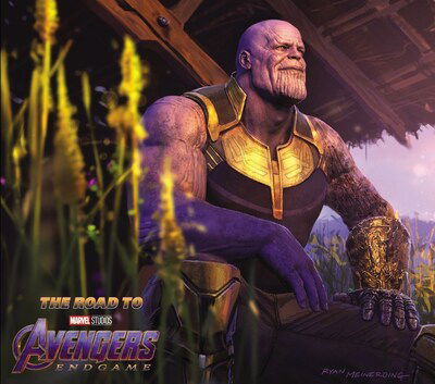 Cover for Eleni Roussos · Road To Marvel's Avengers: Endgame - The Art Of The Marvel C (Hardcover Book) (2019)