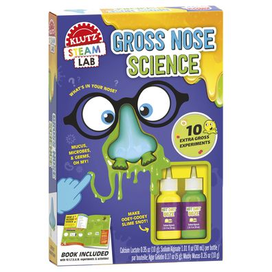 Cover for Klutz · Gross Nose Science (Hardcover Book) (2022)