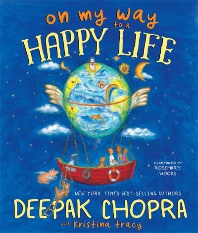Cover for Chopra, Deepak, M.D. · On My Way to a Happy Life (Inbunden Bok) (2021)