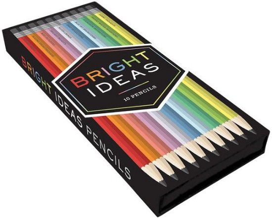 Bright Ideas Pencils: A Pencil Set with 10 Shades of Inspiration - Bright Ideas - Chronicle Books - Mercancía - Chronicle Books - 9781452139203 - 15 de junio de 2015