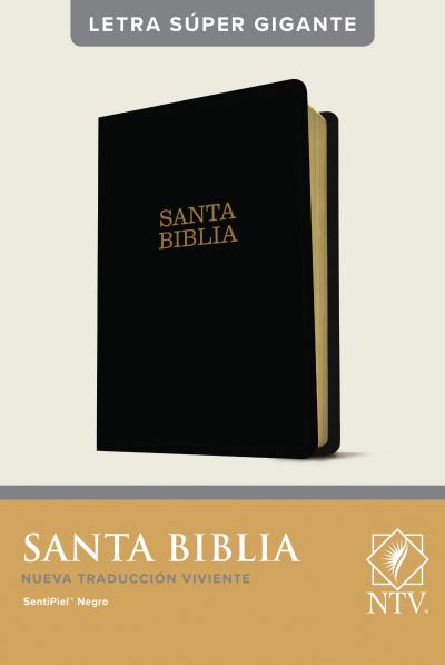 Cover for Tyndale · Santa Biblia NTV, Letra Super Gigante, Letra Roja, SentiPiel (Leather Book) (2021)