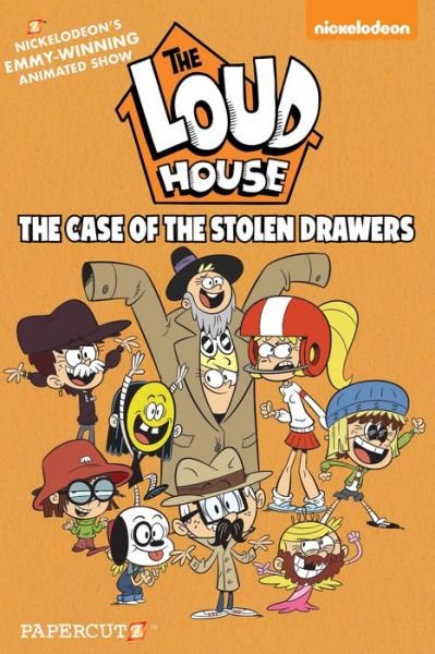 Cover for The Loud House Creative Team · The Loud House #12: The Case of the Stolen Drawers - The Loud House (Hardcover bog) (2021)