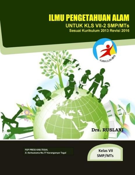 Cover for N/a · IPA Kelas VII-2 Smp / Mts, Kurikulum 2013 Revisi 2016 (Taschenbuch) (2017)