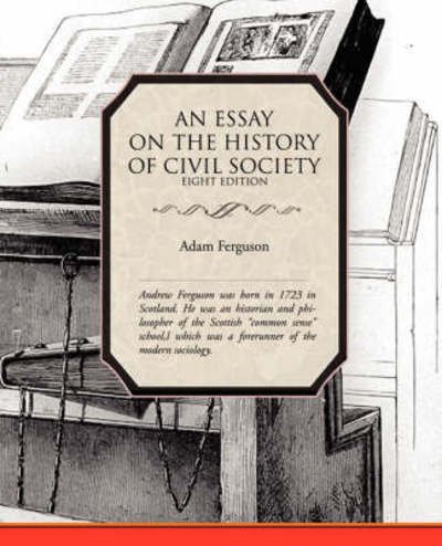 Cover for Adam Ferguson · An Essay on the History of Civil Society (Paperback Book) (2008)