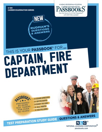 Cover for National Learning Corporation · Captain, Fire Department (Paperback Bog) (2018)