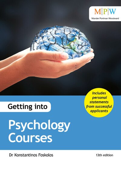 Cover for Dr Konstantinos Foskolos · Getting into Psychology Courses (Taschenbuch) [13 Revised edition] (2020)