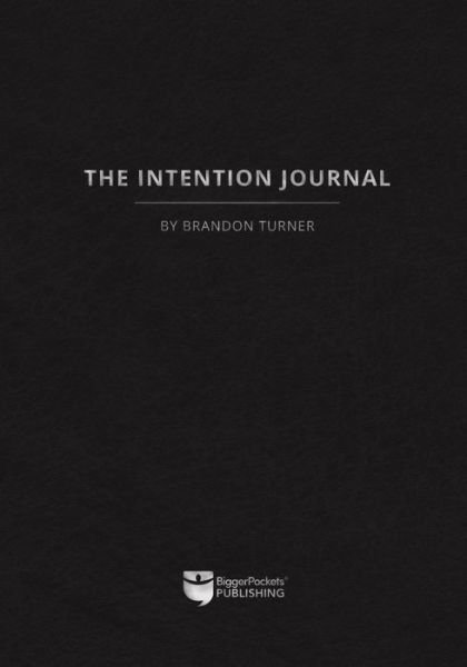 Cover for Brandon Turner · The Intention Journal (Paperback Book) (2019)