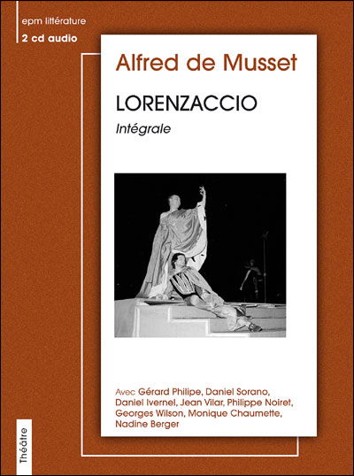 Cover for Alfred De Musset · Lorenzaccio (CD) (2007)