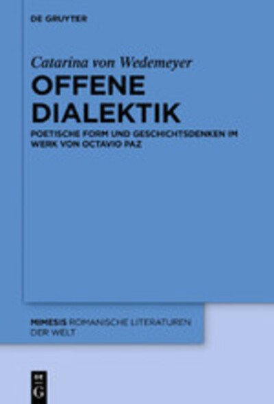 Cover for Wedemeyer · Offene Dialektik (Book) (2019)