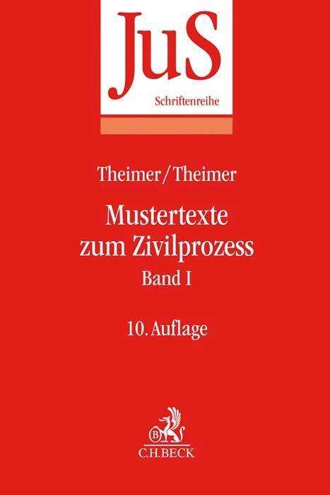 Cover for Tempel · Mustertexte zum Zivilprozess Ban (Book)