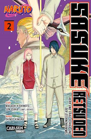 Cover for Masashi Kishimoto · Naruto - Sasuke Retsuden: Herr und Frau Uchiha und der Sternenhimmel (Manga) 2 (Book) (2024)