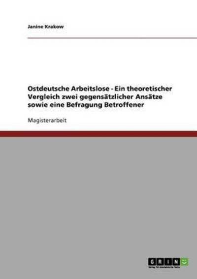 Cover for Krakow · Ostdeutsche Arbeitslose - Ein th (Book)