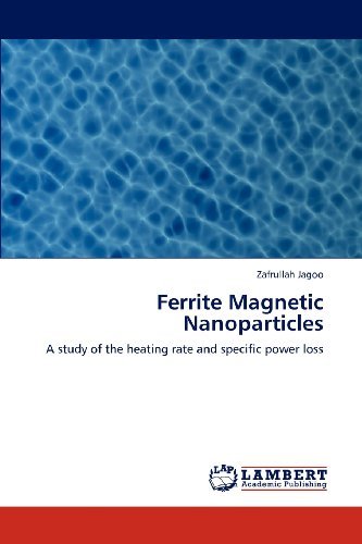 Cover for Zafrullah Jagoo · Ferrite Magnetic Nanoparticles: a Study of the Heating Rate and Specific Power Loss (Paperback Book) (2012)