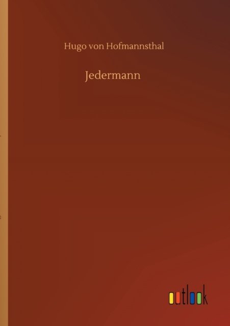 Cover for Hugo Von Hofmannsthal · Jedermann (Pocketbok) (2020)