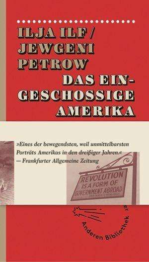 Cover for Ilf · Das eingeschossige Amerika (Book)