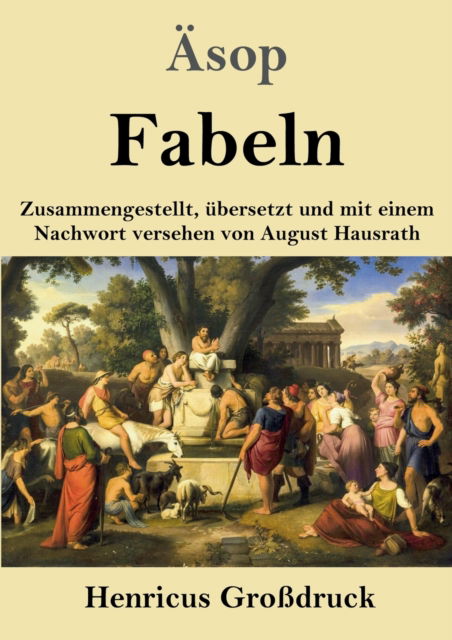 Cover for Äsop · Fabeln (Großdruck) (Paperback Book) (2022)