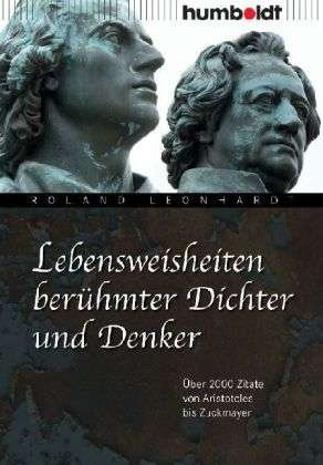 Cover for Leonhardt · Lebensweisheiten berühmter Di (Bog)