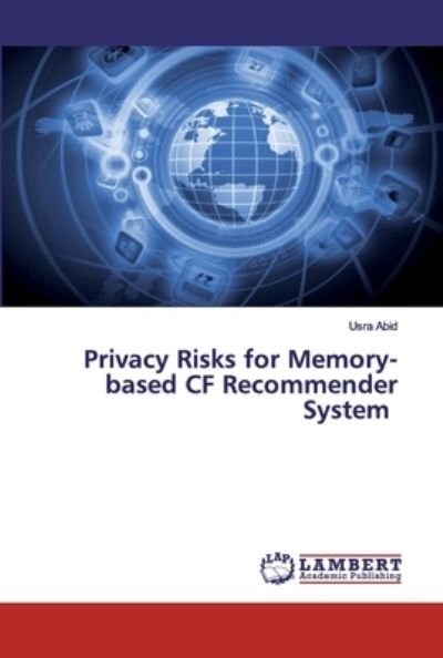 Cover for Abid · Privacy Risks for Memory-based CF (Book) (2020)