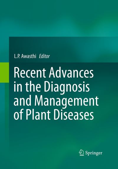 Cover for Recent Advances in the Diagnosis and Management of Plant Diseases (Pocketbok) [Softcover reprint of the original 1st ed. 2015 edition] (2016)