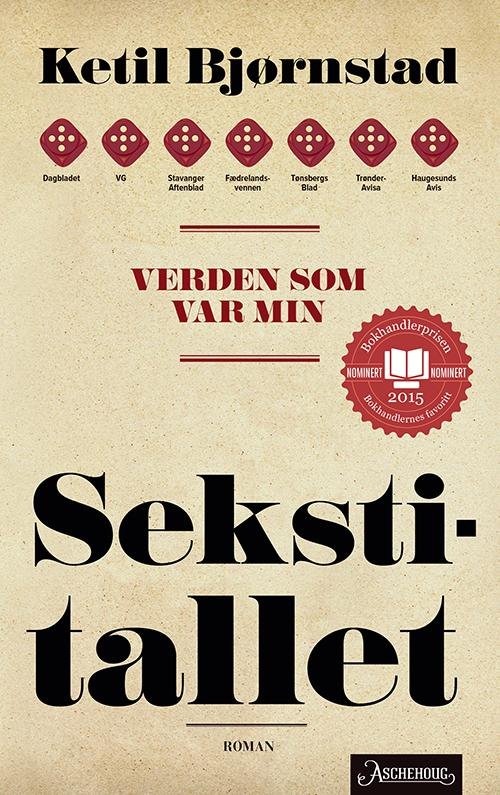Cover for Ketil Bjørnstad · Verden som var min : sekstitallet (Taschenbuch) (2015)