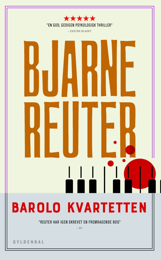 Cover for Bjarne Reuter · Barolo Kvartetten (Paperback Book) [3rd edition] (2017)