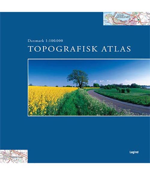 Topografisk Atlas Danmark 1:100.000 -  - Books - Legind - 9788771558203 - November 1, 2019