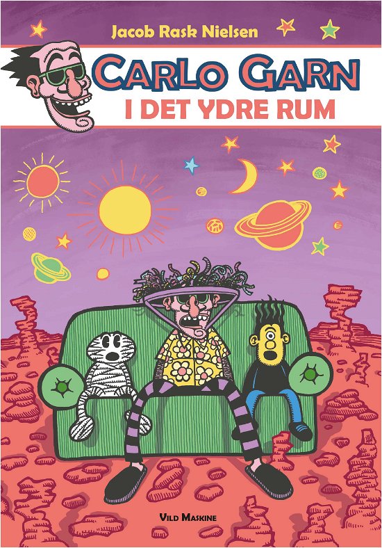 Cover for Jacob Rask Nielsen · Carlo Garn: Carlo Garn i det ydre rum (Bound Book) [1st edition] (2020)