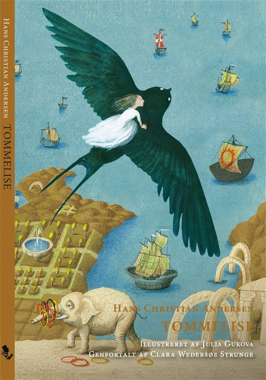 Cover for Clara Wedersøe Strunge Hans Christian Andersen · Mine første eventyr: Tommelise (Bound Book) [1st edition] (2021)
