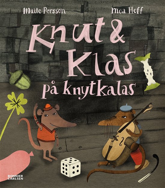 Cover for Malte Persson · Knut och Klas på knytkalas (Indbundet Bog) (2024)