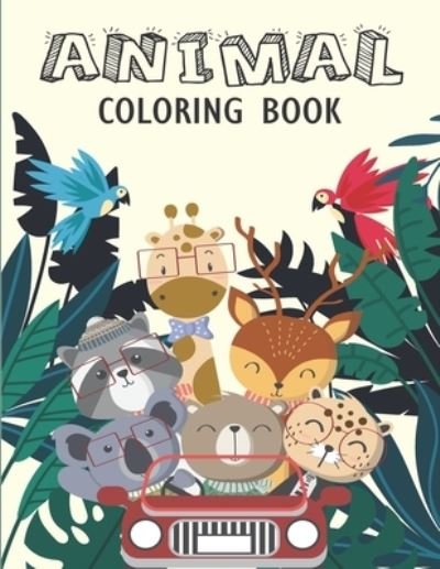 Animal coloring book: 50 Page Animals Coloring Book: For Kids Aged 7-12 The Future Teacher's - Med Fahim - Boeken - Independently Published - 9798490007203 - 5 oktober 2021