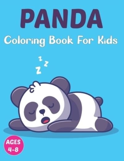 Cover for Bvis Aoyett Press · Panda Coloring Book for Kids: Kids Coloring Book with Stress Relieving Panda Designs for Kids Fun Design. Vol-1 (Pocketbok) (2021)
