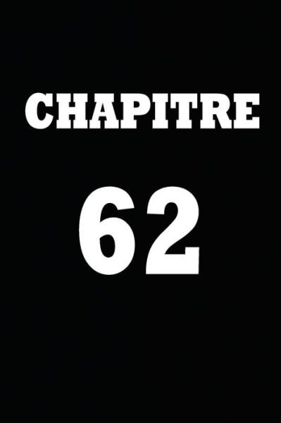 Cover for Chapitre Carnet · Chapitre 62 (Paperback Book) (2020)