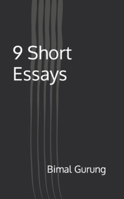 Cover for Bimal Gurung · 9 Short Essays (Paperback Bog) (2020)