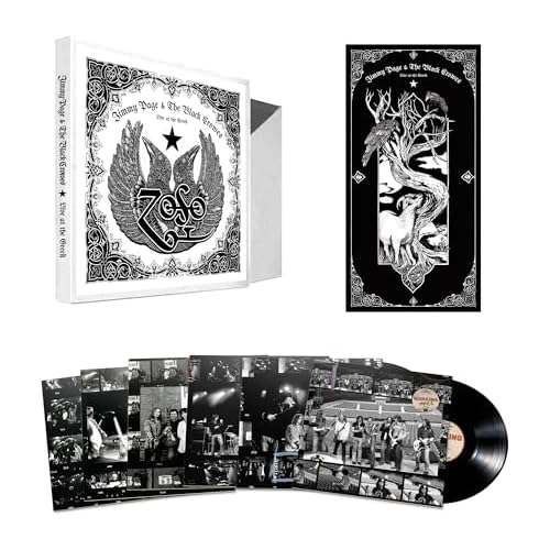 Cover for Jimmy Page &amp; the Black Crowes · Live at the Greek (LP) [Expanded Box Set edition] (2025)