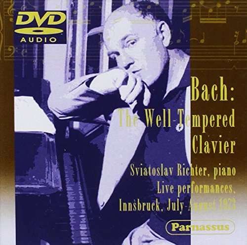 Cover for Sviatoslav Richter · Das Wohltemperierte Klavier BWV 846-93 (Live 1973 Innsbruck) Parnassus Klassisk (DVD-Audio) (2016)