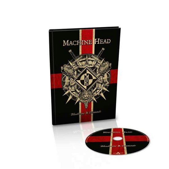 Cover for Machine Head · Bloodstone &amp; Diamonds Deluxe Book (CD) [Limited edition] [Digibook] (2014)