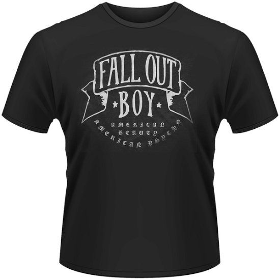 Cover for Fall out Boy · American Beauty Black (T-shirt) [size L] (2015)
