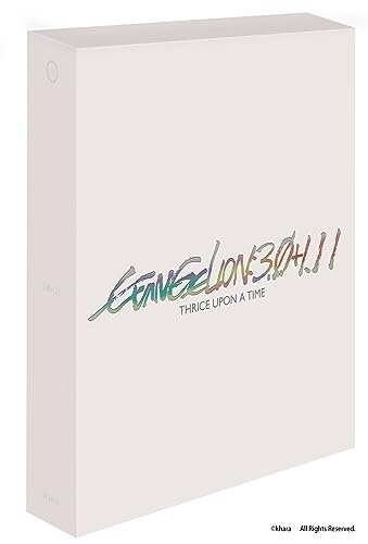 Cover for Evangelion:3.0 &amp; 1.11 Thrice Once Upon a Time (4K UHD Blu-ray) [Collector’s edition] (2023)