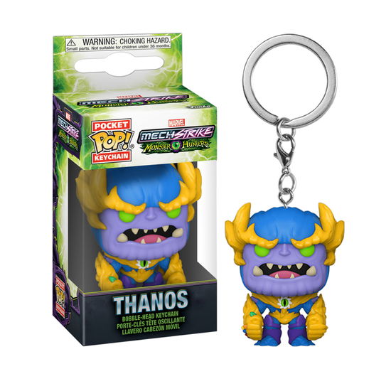 Funko Pop! Keychain: Monster Hunters- Thanos - Funko Pop! Keychain: - Merchandise - Funko - 0889698615204 - August 8, 2022