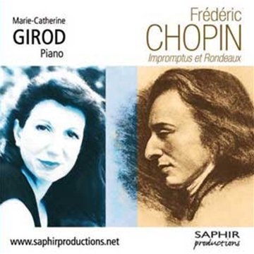 Chopin:Impromptus / Rondeaux - Marie - Music - SAPHIR PRODUCTIONS - 3760028691204 - September 10, 2012