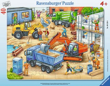 Cover for Ravensburger · Grosse Baustellenfahrzeuge 40p (N/A) (2015)