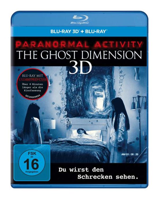 Cover for Chris J.murray,brit Shaw,ivy Georg · Paranormal Activity: Ghost Dimension 3D (Blu-ray) (2016)