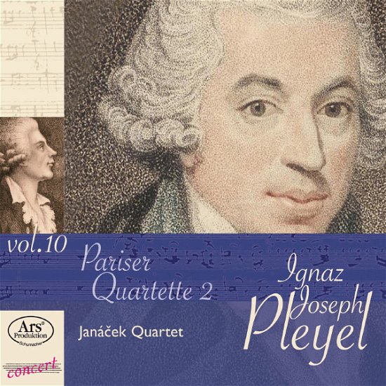 Cover for Pleyel / Janacek Quartet · Pariser Quartette 2 (CD) (2012)