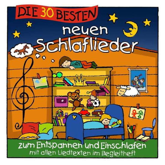 Die 30 Besten Neuen Schlaflieder Für Kinder - Simone Sommerland,karsten Glück & Die Kita-frösche - Muziek - SAMMEL-LABEL - 4260167471204 - 2 december 2016