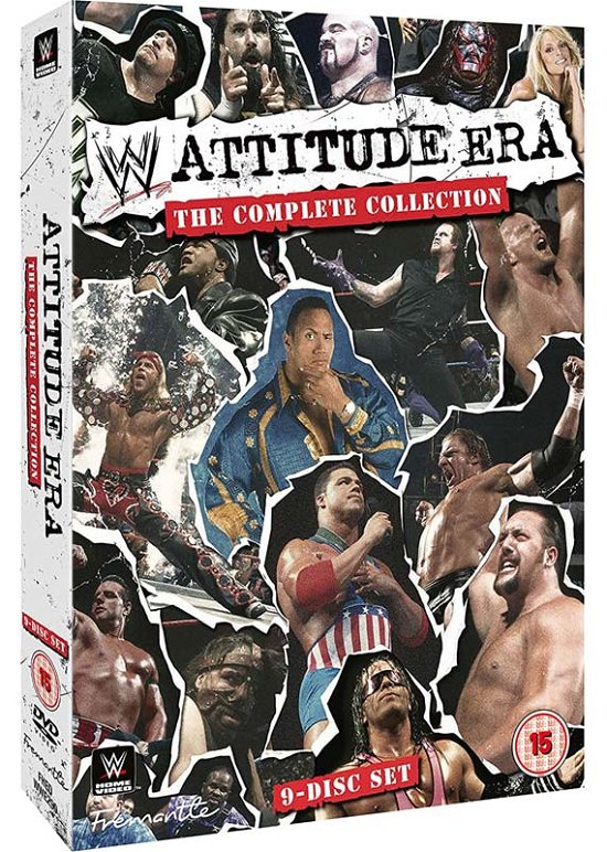 Cover for Wwe · Wwe: Attitude Era - The Complete Collection (Vols 1-3) (DVD) (2020)