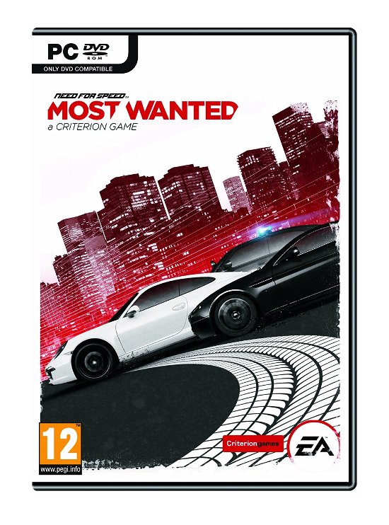 Cover for Spil-pc · Need for Speed - Most Wanted (PC) (2012)