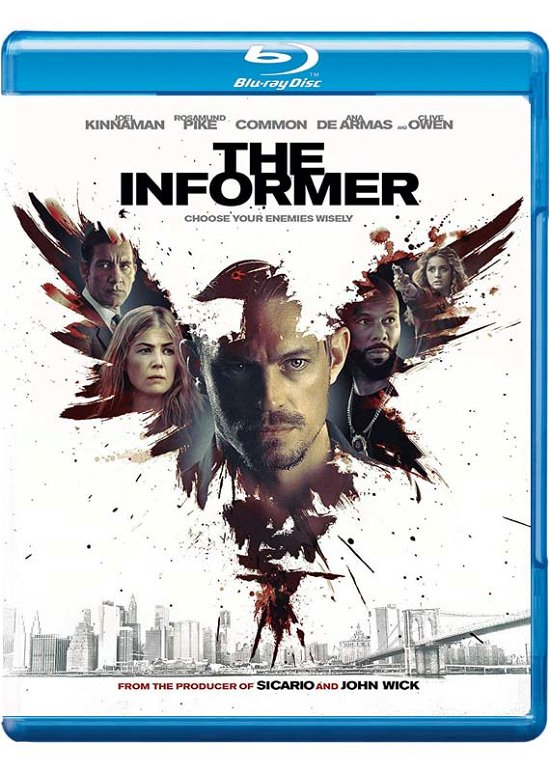 Cover for Andrea Di Stefano · The Informer (Blu-ray) (2019)