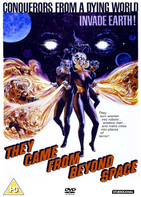 Cover for They Came from Beyond Space · They Came From Beyond Space (DVD) (2012)