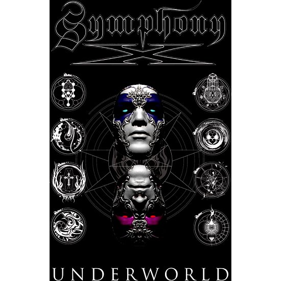 Symphony X Textile Poster: Underworld - Symphony X - Merchandise - ROCKOFF - 5055339770204 - 