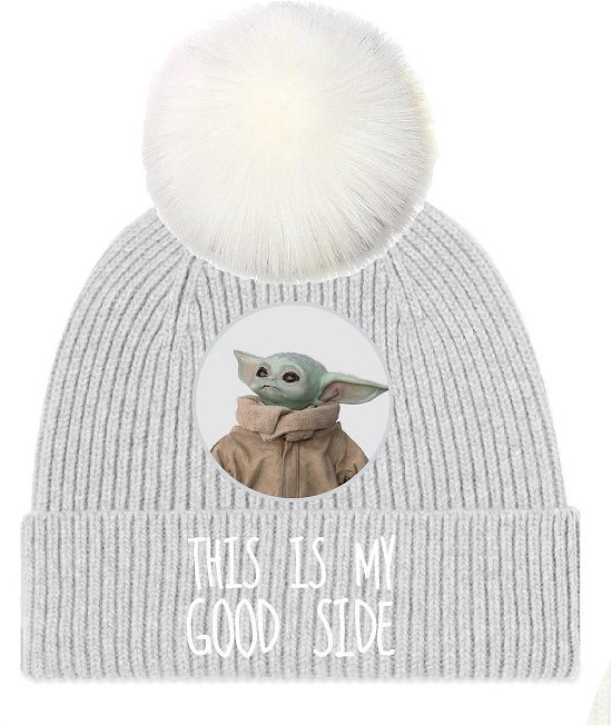 Cover for Star Wars: The Mandalorian · Good Side One Size Beanie Pom (Berretto) (N/A)